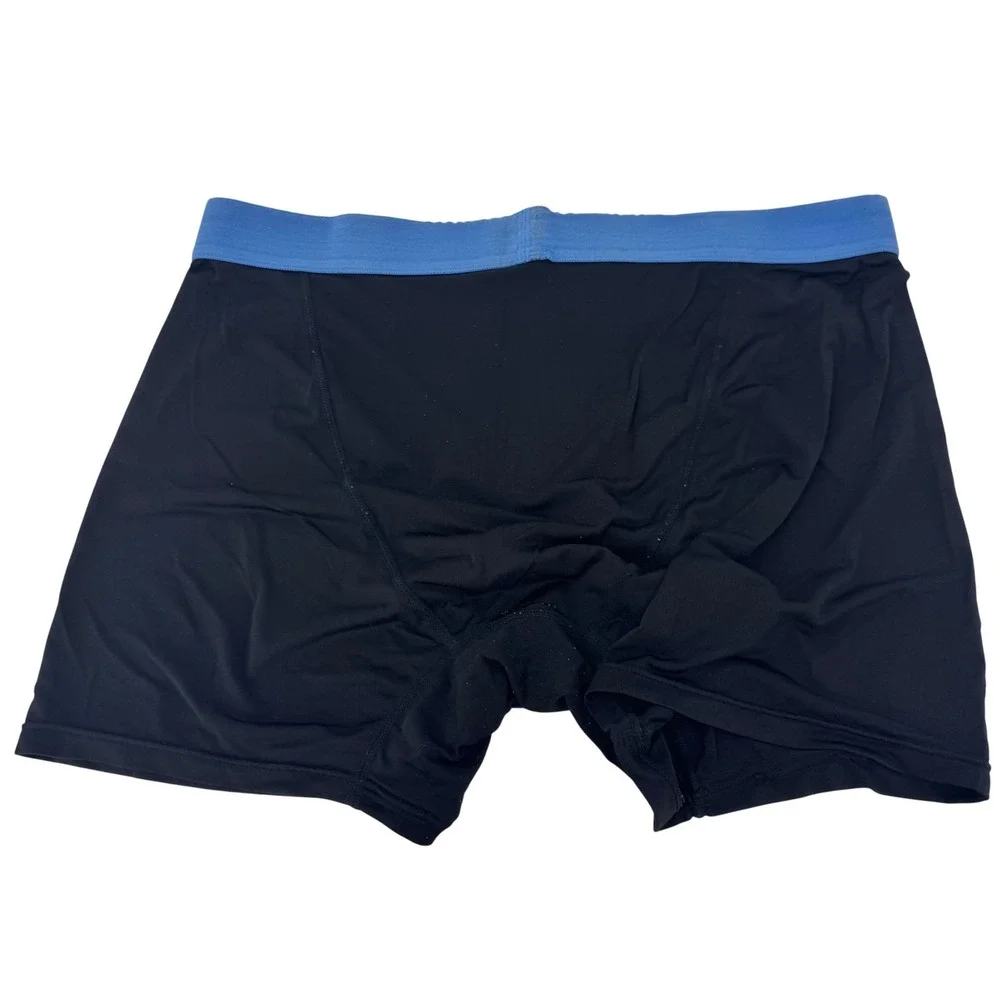 Pair of Thieves Men Black Boxer Briefs Athletic‎ Performance Stretch Size Large
